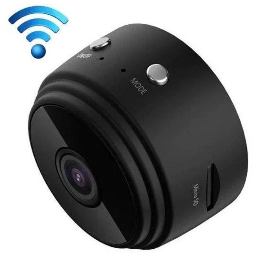 Мини-камера IP Wi-Fi А9 с магнитом | Беспроводная камера видеонаблюдения | Камера с датчиком движения
Мини-камера IP Wi-Fi А9 с магнитом | Беспроводная камера видеонаблюдения | Камера с датчиком движения