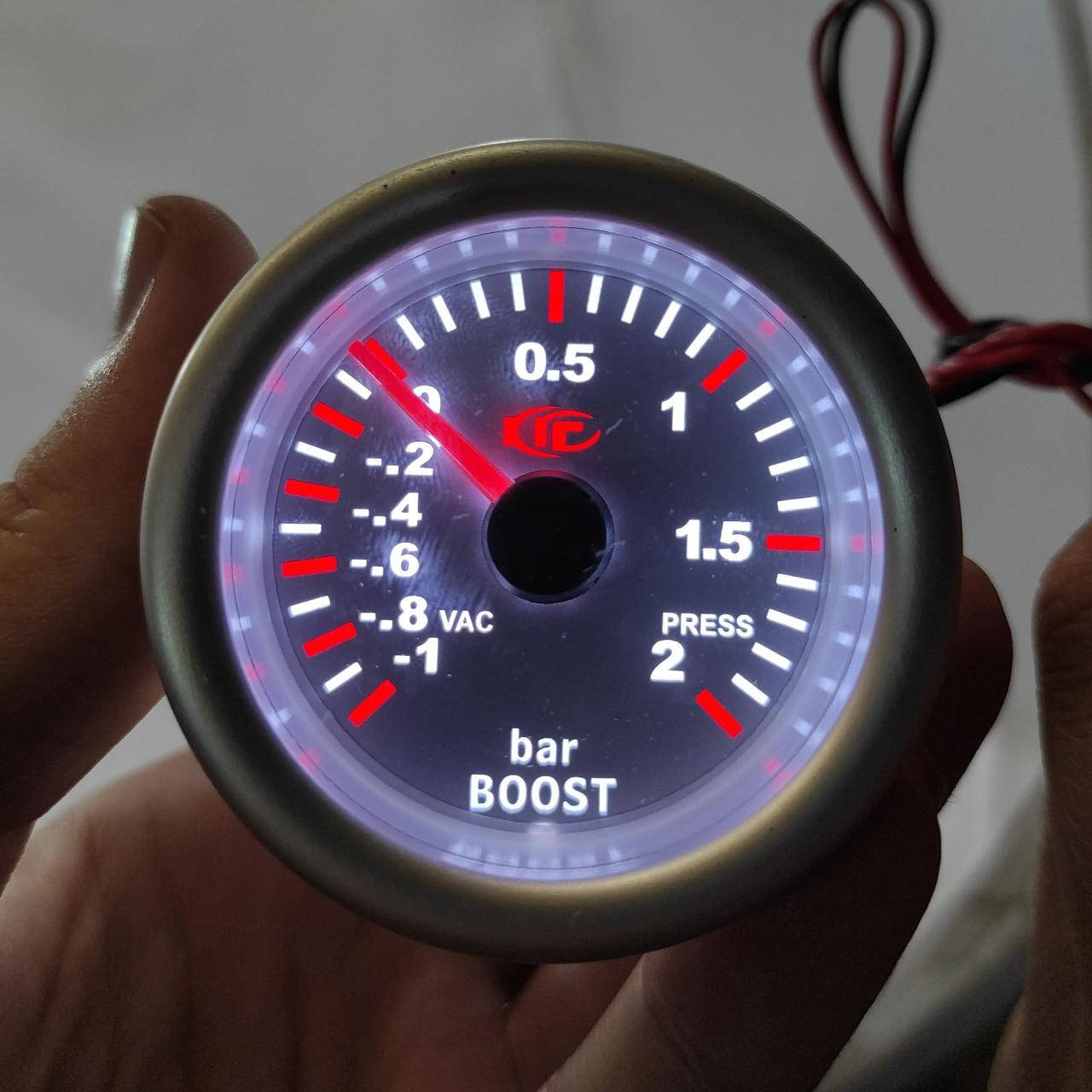 Прибор указатель давления турбины стрелочный Ket Gauge 7707-3 LED диодный Ø52мм датчик автомобильный
Прибор указатель давления турбины стрелочный Ket Gauge 7707-3 LED диодный Ø52мм датчик автомобильный