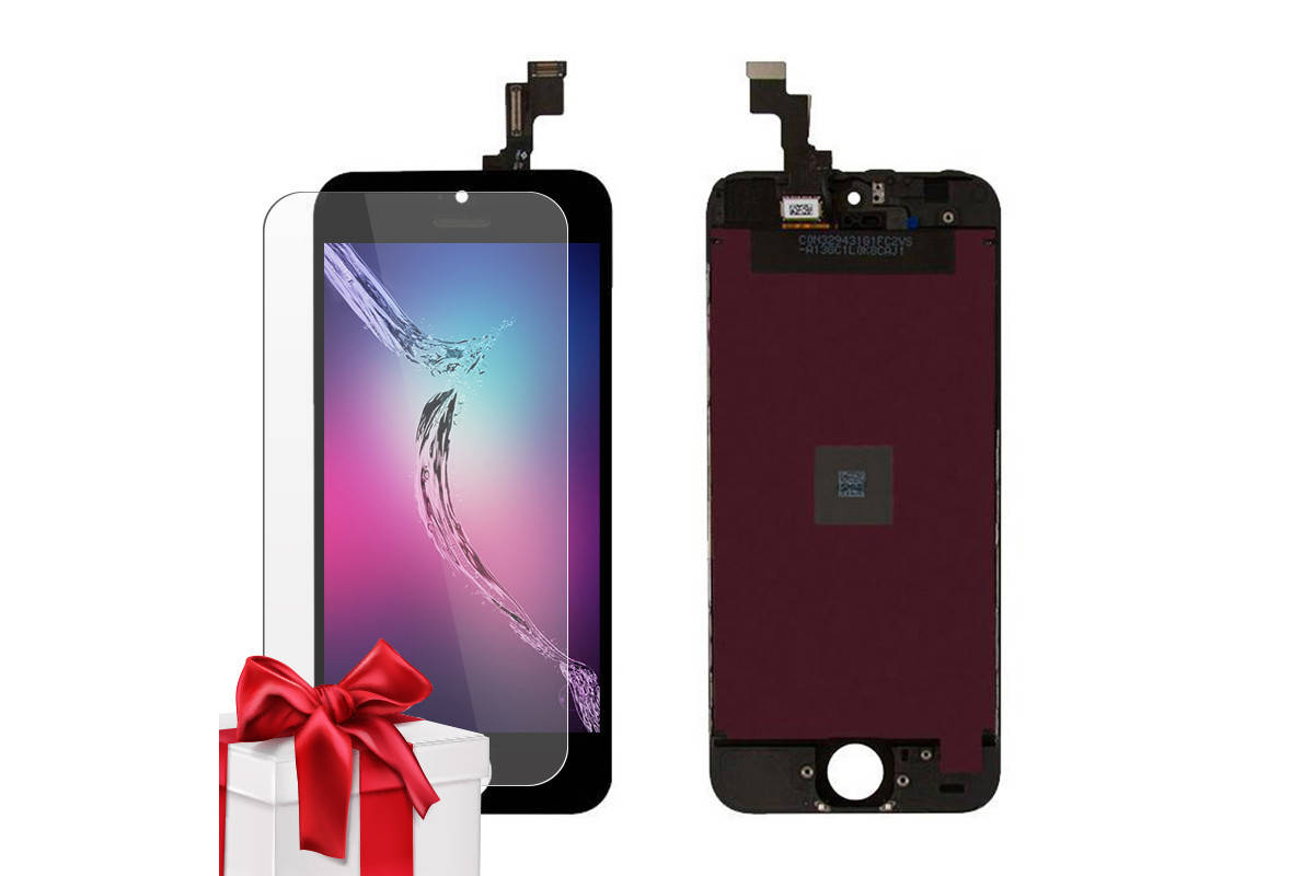 Дисплей iPhone 5S экран Черный iPhone модуль сенсор LCD для iPhone тачскрин Black Защитное стекло в Подарок
Дисплей iPhone 5S экран Черный iPhone модуль сенсор LCD для iPhone тачскрин Black Защитное стекло в Подарок