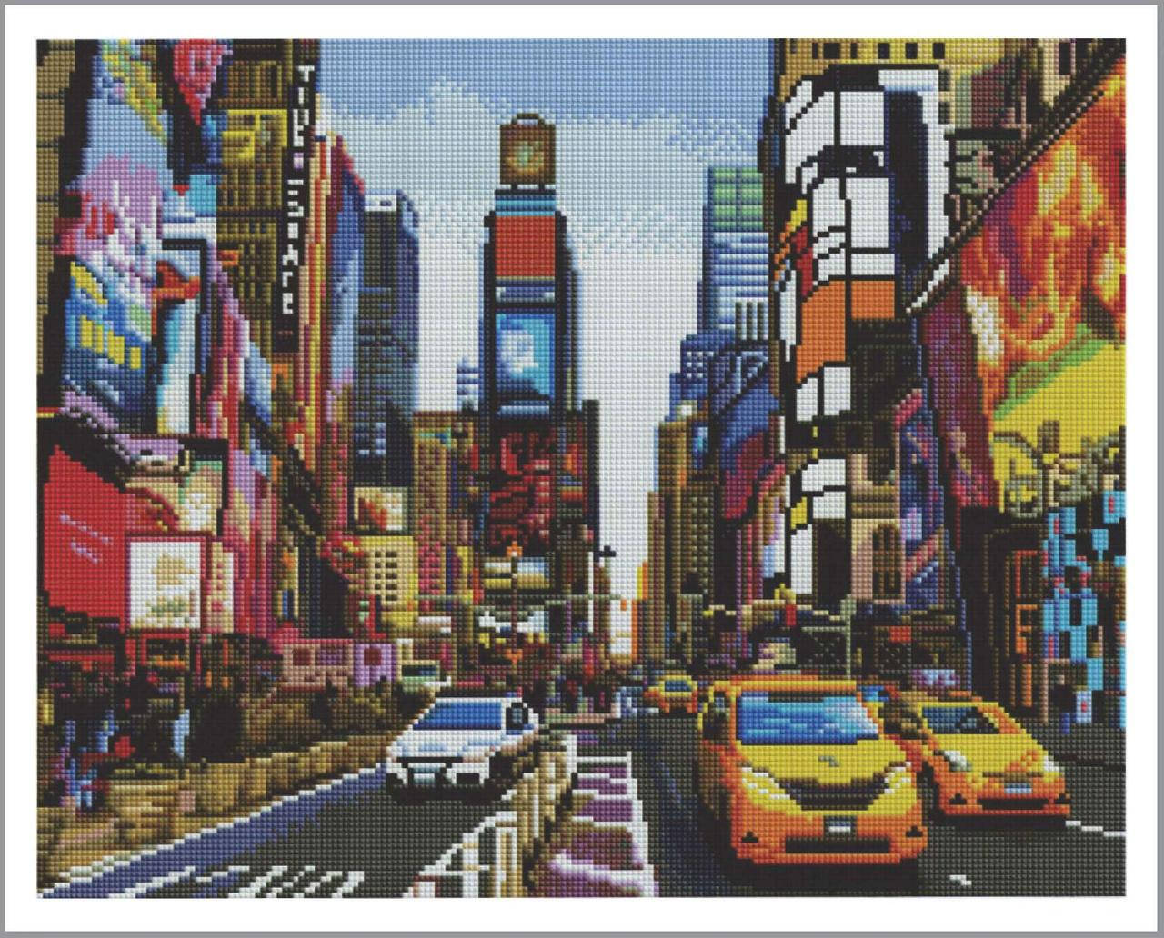 Рисование камнями на холсте Алмазная мозаика Нью-Йорк (GF1376) 40 х 50 см (Без подрамника)
Рисование камнями на холсте Алмазная мозаика Нью-Йорк (GF1376) 40 х 50 см (Без подрамника)