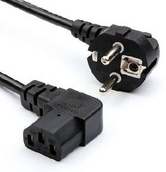 Кабель питания Schuko угловой PC-186A CEE7/7-C13, 1.8M, 0.75mm, евровилка под 90 градусов, OEM Q25/250
Кабель питания Schuko угловой PC-186A CEE7/7-C13, 1.8M, 0.75mm, евровилка под 90 градусов, OEM Q25/250