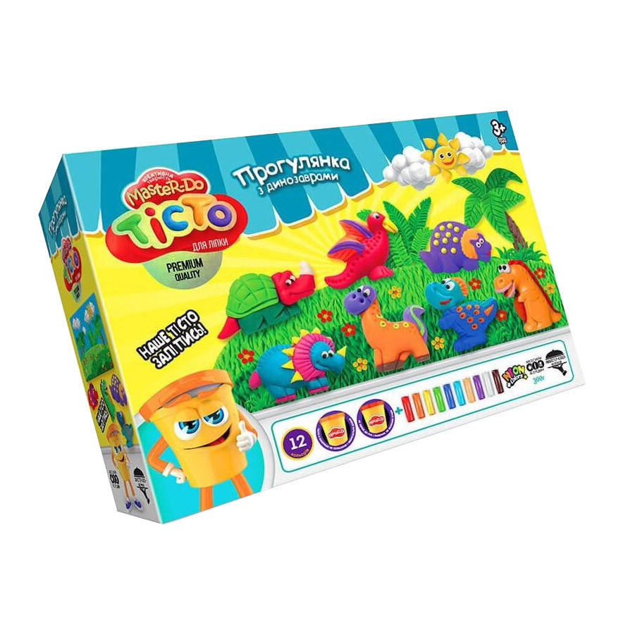 Набор для творчества "Тесто для лепки Master Do" Danko Toys TMD-07-01U,02U,03U,04U укр (Прогулка с, Разные цвета
Набор для творчества "Тесто для лепки Master Do" Danko Toys TMD-07-01U,02U,03U,04U укр (Прогулка с, Разные цвета