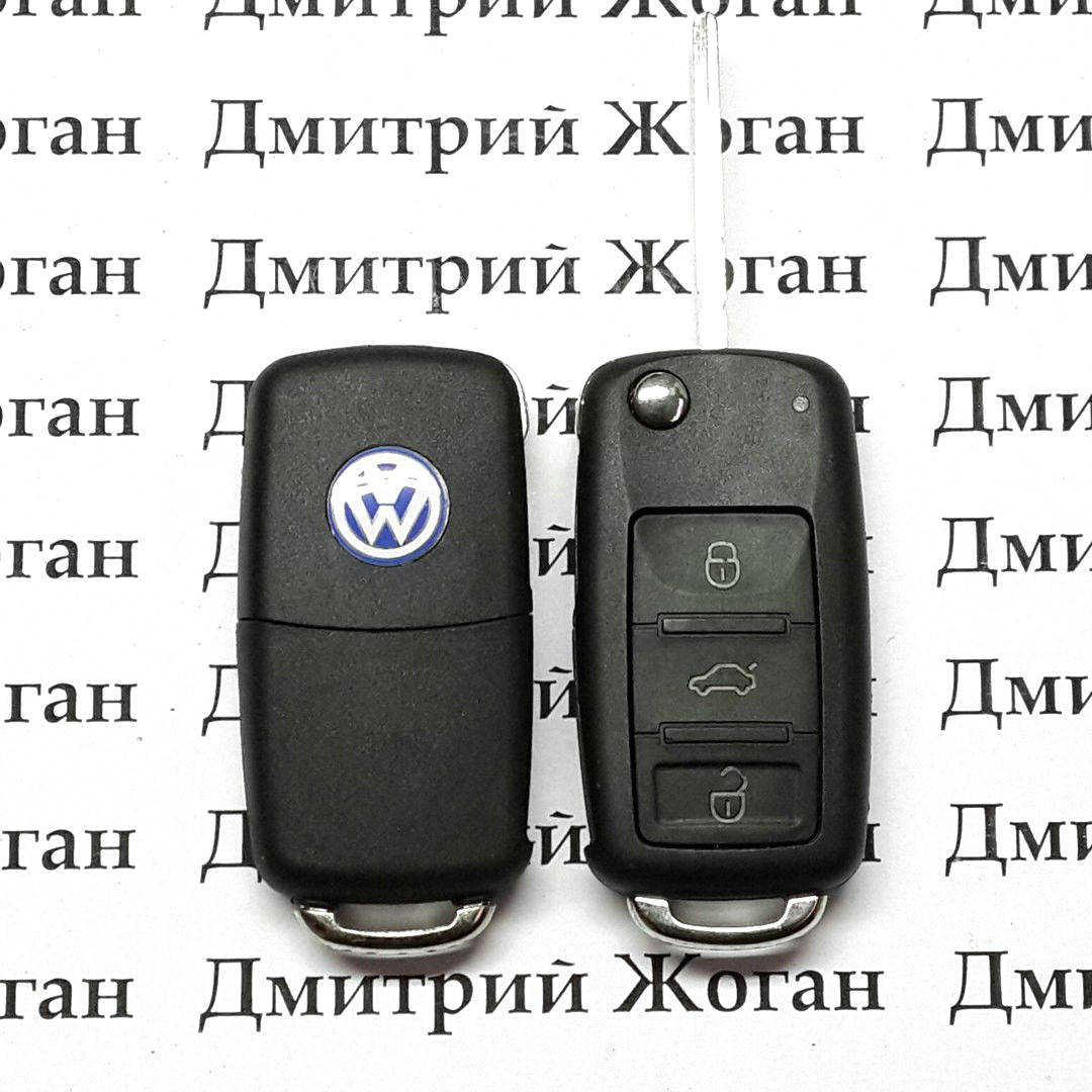 Выкидной ключ для VOLKSWAGEN TOUAREG (Фольксваген Туарег) 3 кнопки ID46 (PCF7946), 433 Mhz
Выкидной ключ для VOLKSWAGEN TOUAREG (Фольксваген Туарег) 3 кнопки ID46 (PCF7946), 433 Mhz