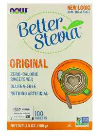 Now Foods, Лучшая стевия, подсластитель без калорий, натуральная, 100 пакетов, 3.5 унций (100 г)
Now Foods, Лучшая стевия, подсластитель без калорий, натуральная, 100 пакетов, 3.5 унций (100 г)