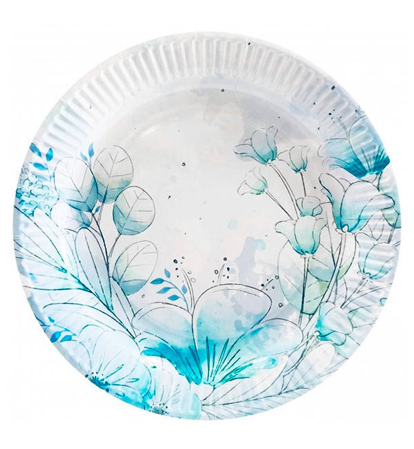 Бумажные тарелки "Blue flower" (10 шт.), Польша, Ø - 22 см, картон высокого качества, Синий
Бумажные тарелки "Blue flower" (10 шт.), Польша, Ø - 22 см, картон высокого качества, Синий