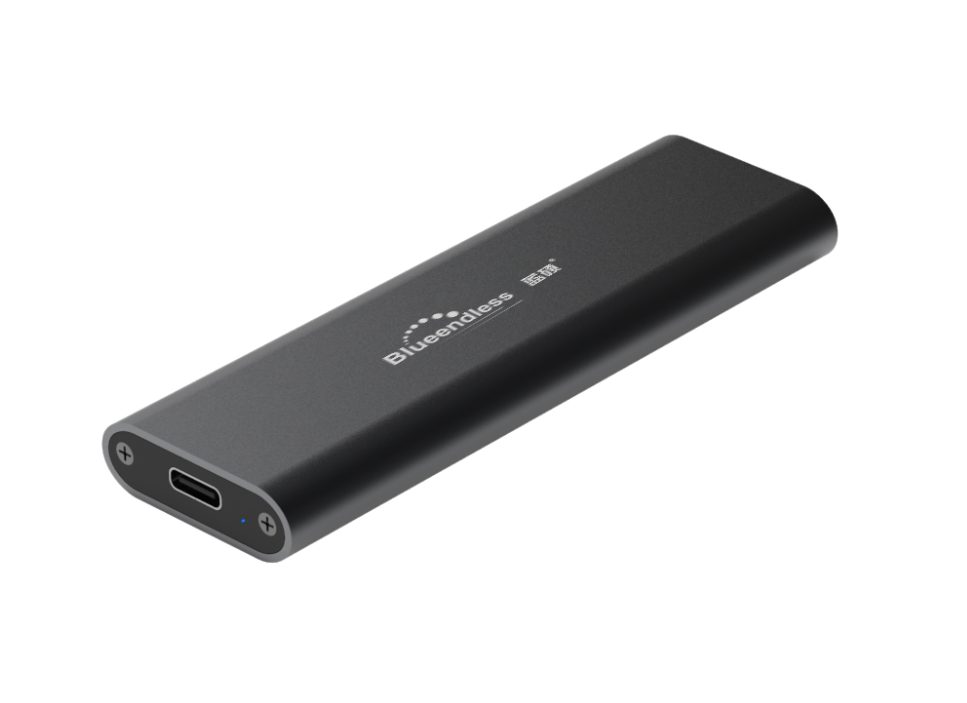 Внешний карман для M2 SSD NVMe PCIe USB 3.1 Type-C Blueendless 2802N Original 
Внешний карман для M2 SSD NVMe PCIe USB 3.1 Type-C Blueendless 2802N Original