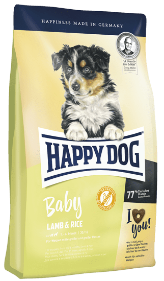 Happy Dog Baby Lamb & Rice 10кг корм для щенков крупных и средних пород с 4 недель до 6 месяцев
Happy Dog Baby Lamb & Rice 10кг корм для щенков крупных и средних пород с 4 недель до 6 месяцев