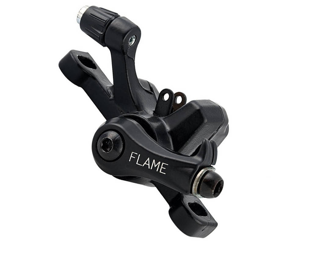 Тормоз дисковый механический (калипер) FLAME YK-6, передний, 160мм
Тормоз дисковый механический (калипер) FLAME YK-6, передний, 160мм