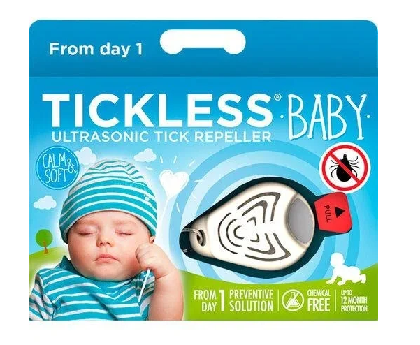 Ультразвуковой отпугиватель клещей и блох со встроенной батареей Tickless Baby-Beige. Для детей, котов и собак
Ультразвуковой отпугиватель клещей и блох со встроенной батареей Tickless Baby-Beige. Для детей, котов и собак