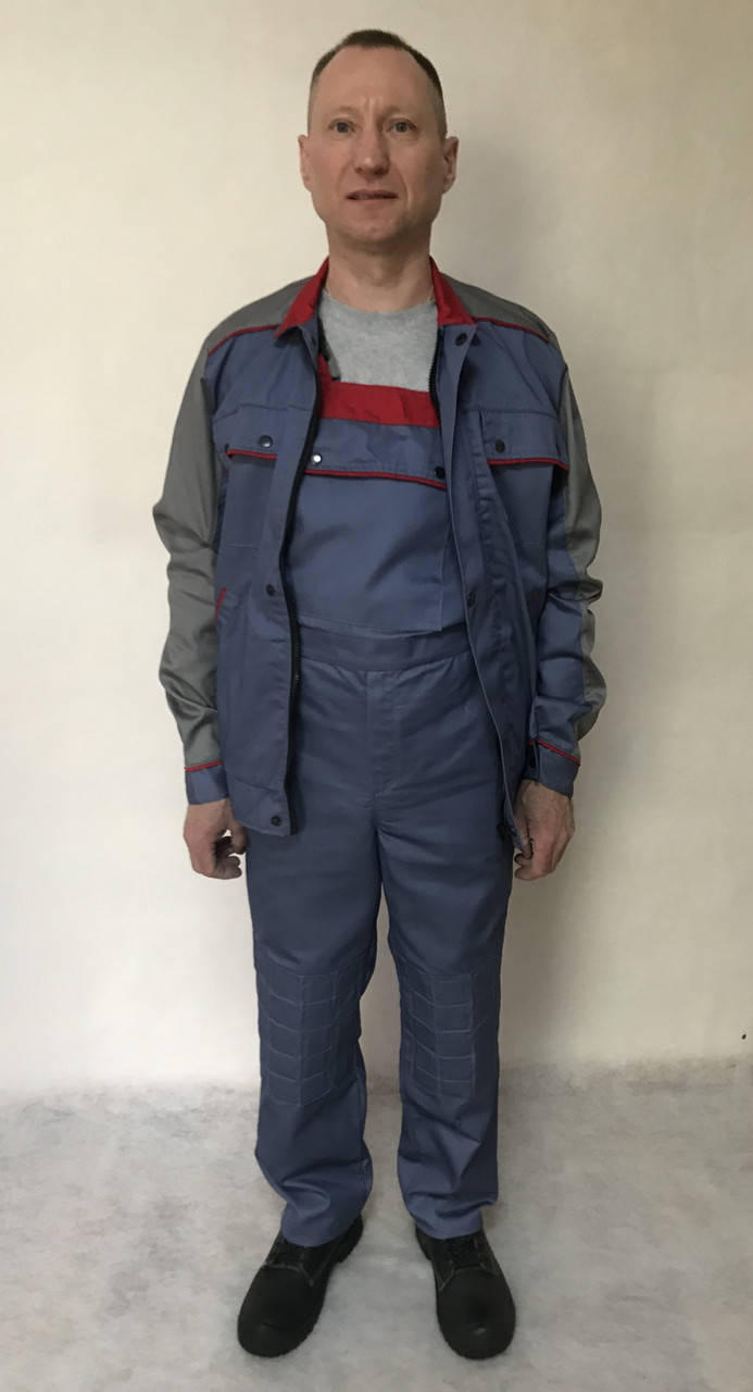 Костюм рабочий "Компас", куртка и полукомбинезон
Костюм рабочий "Компас", куртка и полукомбинезон