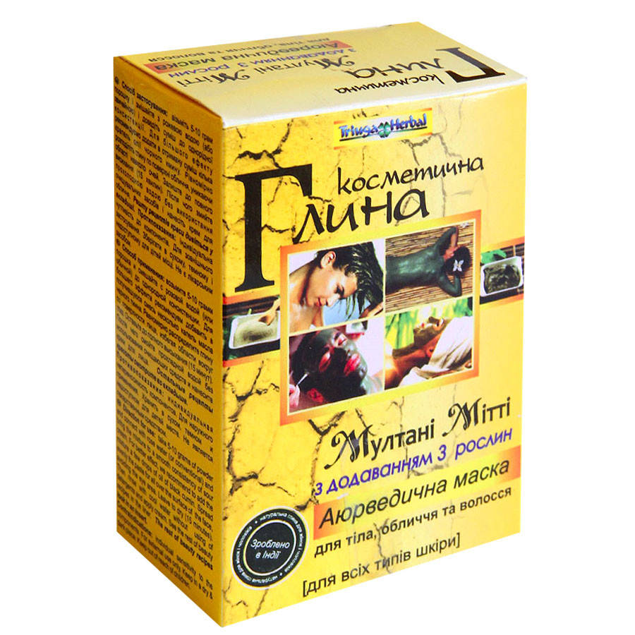 Маска для волос Triuga Мултани Митти на основе глины 100 г 
Маска для волос Triuga Мултани Митти на основе глины 100 г
