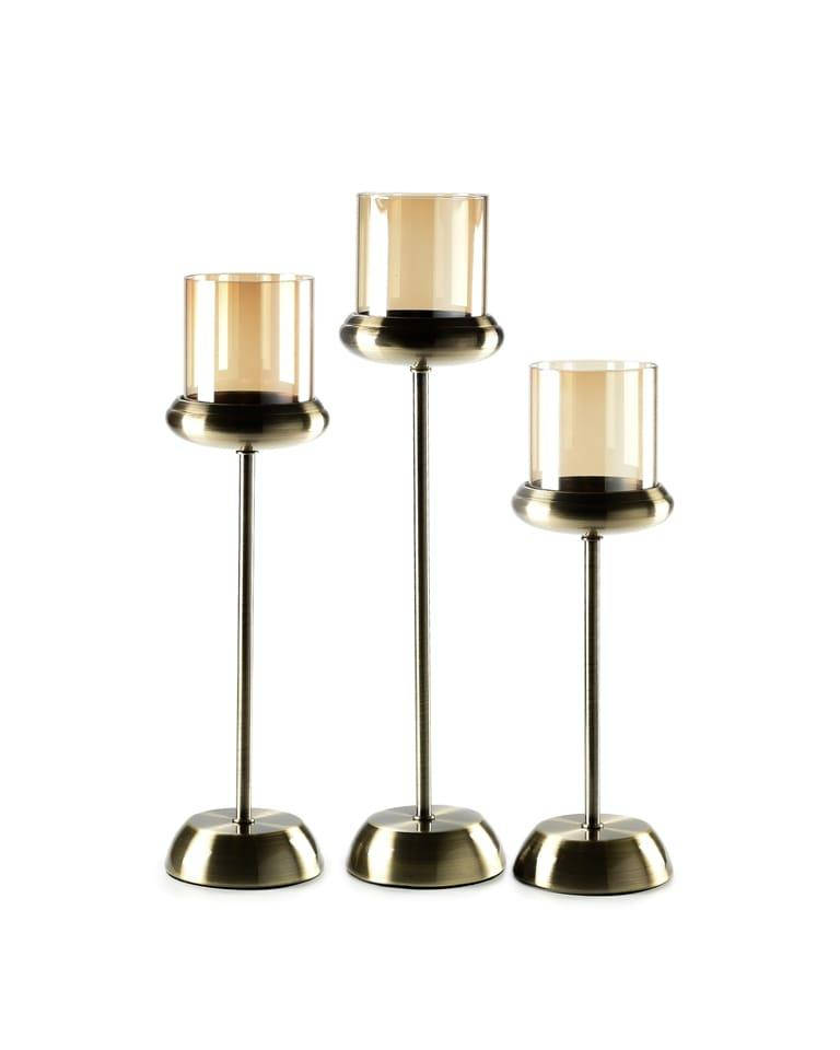 Комплект подсвечников REMY-DECOR Finland бронзовые со стеклянным абажуром 32см 37см 41см, Золотистый
Комплект подсвечников REMY-DECOR Finland бронзовые со стеклянным абажуром 32см 37см 41см, Золотистый