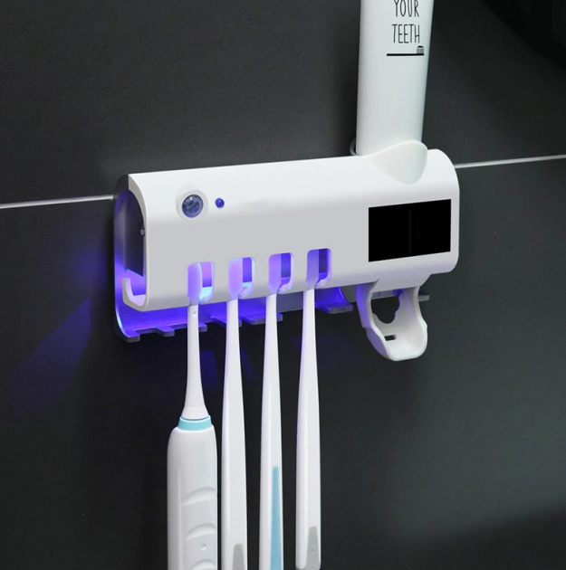 Диспенсер для зубной пасты и щеток автоматический Toothbrush sterilizer (W-020), УФ-стерилизатор, Белый
Диспенсер для зубной пасты и щеток автоматический Toothbrush sterilizer (W-020), УФ-стерилизатор, Белый
