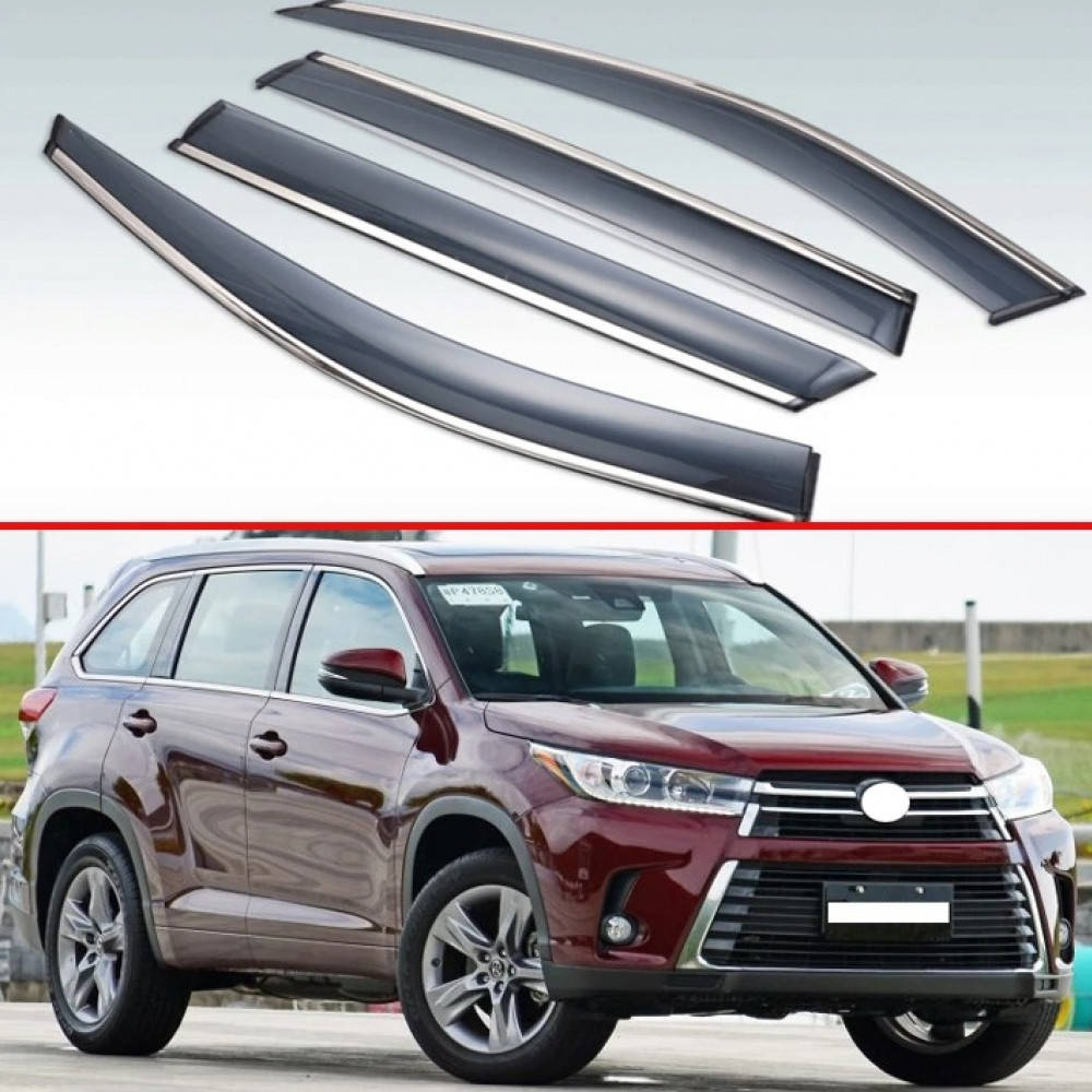 Ветровики Toyota Highlander 15- П\К скотч "молдинг из нержавеющей стали 3D", 00000057226
Ветровики Toyota Highlander 15- П\К скотч "молдинг из нержавеющей стали 3D", 00000057226