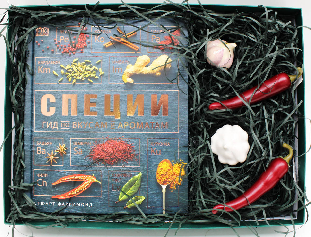 Специи. Гид по вкусам и ароматам. Стюарт Фарримонд (Твердый переплет)
Специи. Гид по вкусам и ароматам. Стюарт Фарримонд (Твердый переплет)
