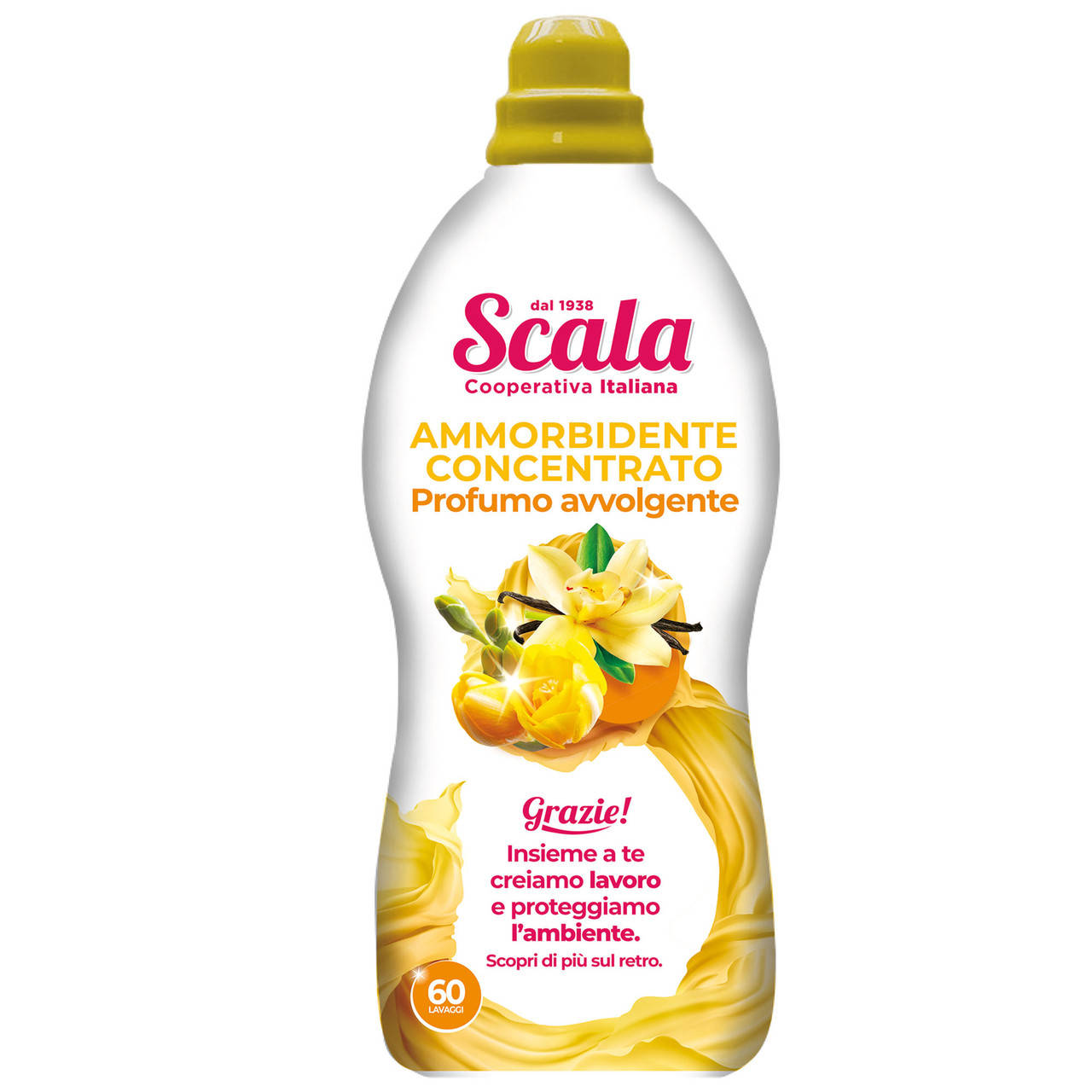 Концентрированный кондиционер-ополаскиватель Scala Ammorbidente concentreato Vanilla & Fresia 1500 ml
Концентрированный кондиционер-ополаскиватель Scala Ammorbidente concentreato Vanilla & Fresia 1500 ml