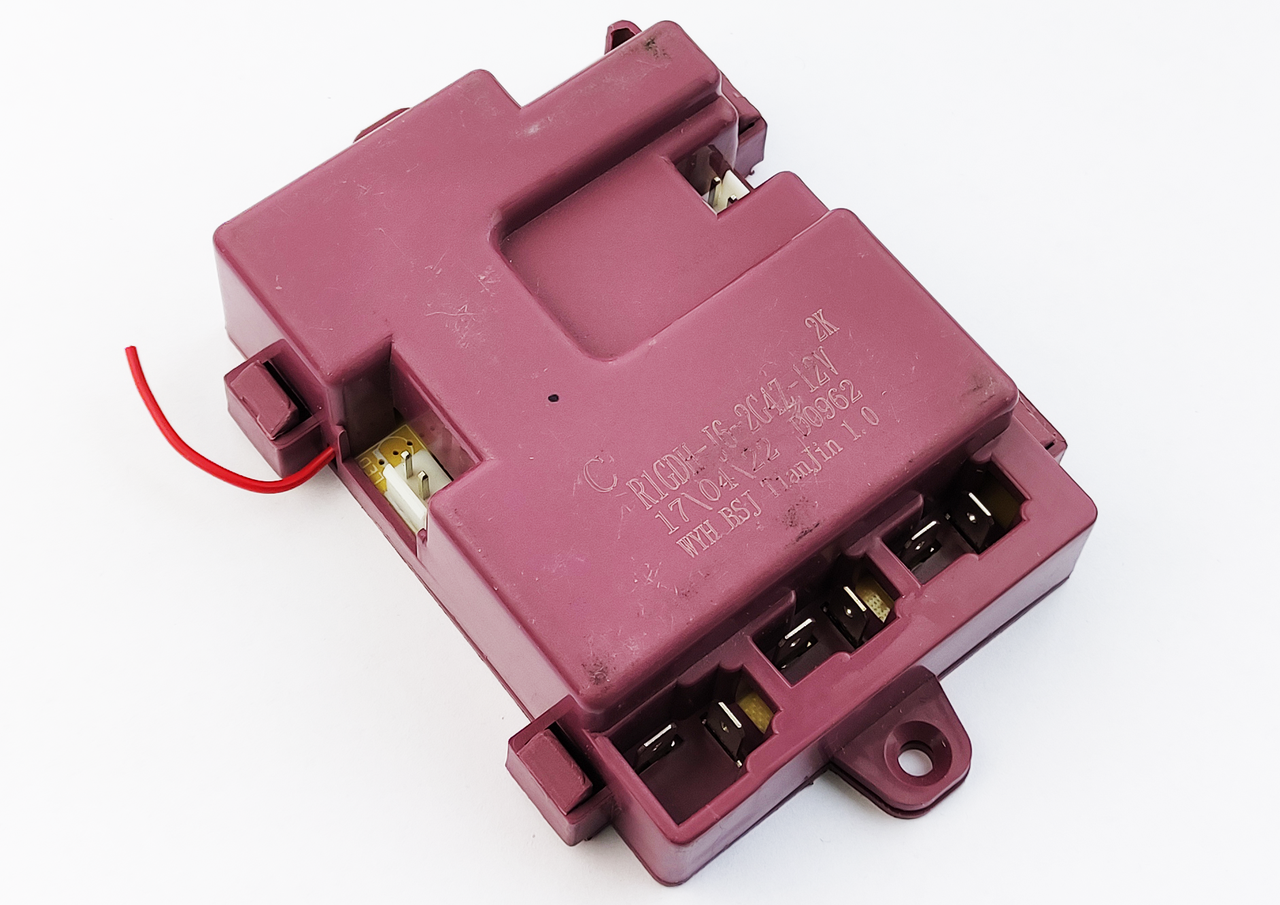 Блок управления детского электромобиля Bambi R1GDH-J6-2G4Z-12V
Блок управления детского электромобиля Bambi R1GDH-J6-2G4Z-12V