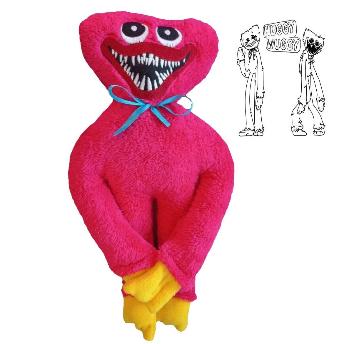 Мягкая игрушка Хаги Ваги Киси Миси розовый монстрик обнимашки (Huggy Wuggy) с липучками на руках 35 см
Мягкая игрушка Хаги Ваги Киси Миси розовый монстрик обнимашки (Huggy Wuggy) с липучками на руках 35 см