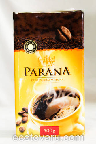 Кофе Молотый Parana 500гр
Кофе Молотый Parana 500гр