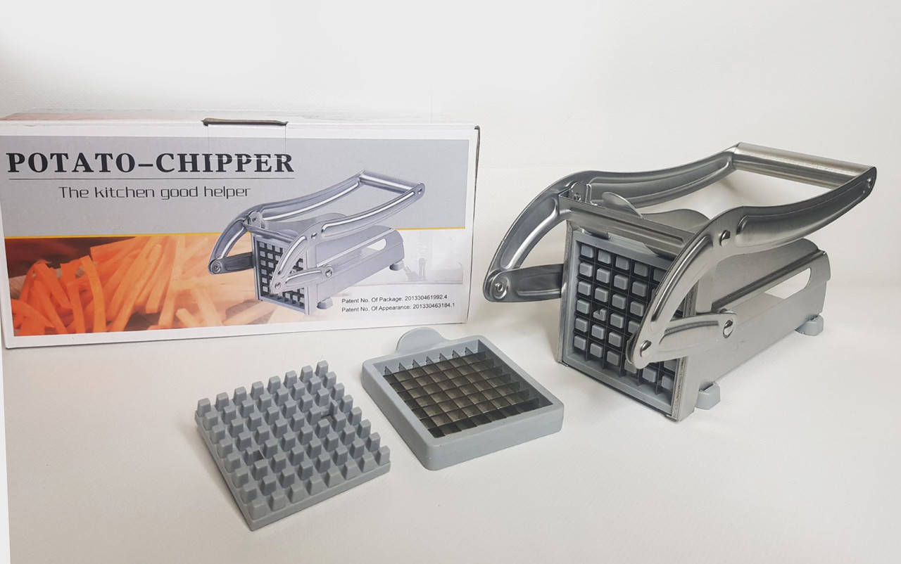 Картофелерезка, ломтерезка, овощерезка Potato Chipper, прибор для нарезки картофеля фри
Картофелерезка, ломтерезка, овощерезка Potato Chipper, прибор для нарезки картофеля фри