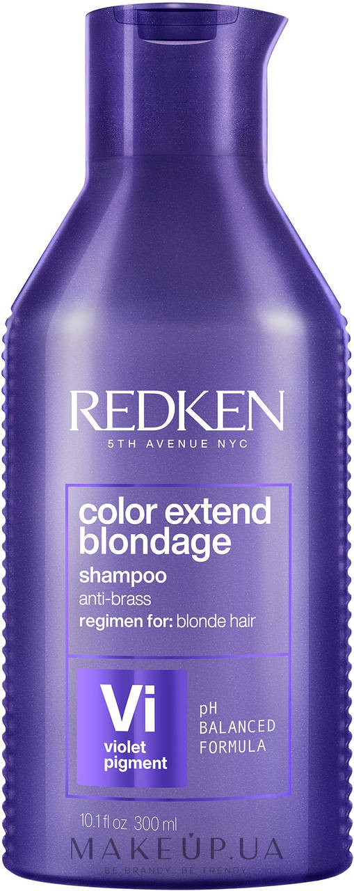 Шампунь для устранения желтизны Redken Color Extend Blondage Shampoo 
Шампунь для устранения желтизны Redken Color Extend Blondage Shampoo