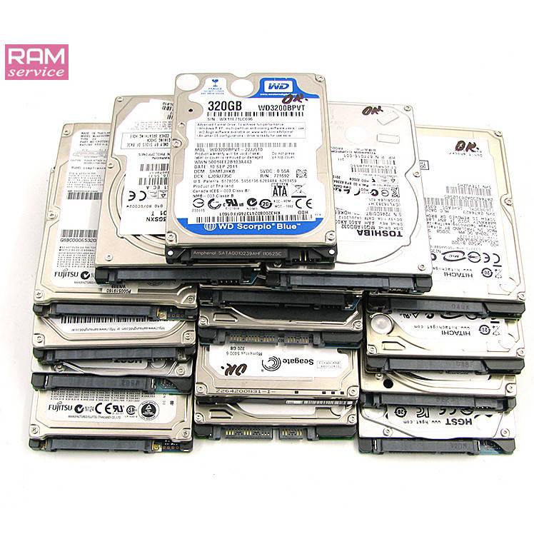 Жорсткий диск HDD, для ноутбук, 320GB, SATA, 2,5", Toshiba, Hitachi, Western Digital, Seagate, Б/В
Жорсткий диск HDD, для ноутбук, 320GB, SATA, 2,5", Toshiba, Hitachi, Western Digital, Seagate, Б/В