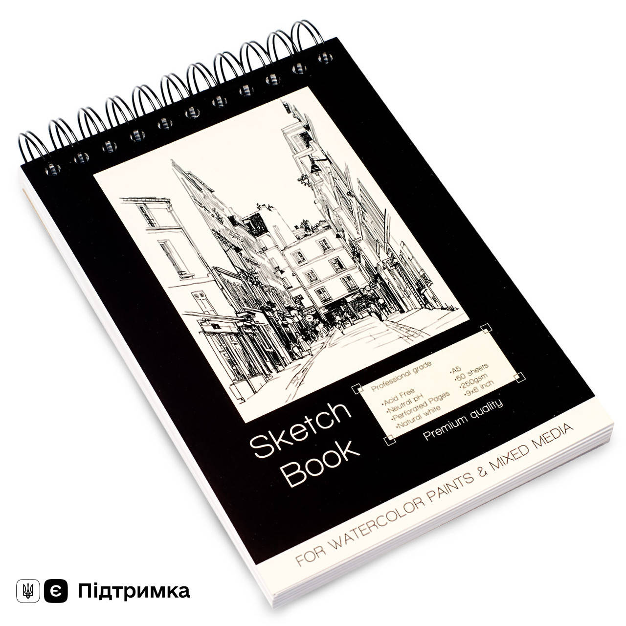 Видеообзор! Бумага для скетчинга и рисования А5 250 г\м2 для 50 листов, альбом на спирали (54875487)
Видеообзор! Бумага для скетчинга и рисования А5 250 г\м2 для 50 листов, альбом на спирали (54875487)