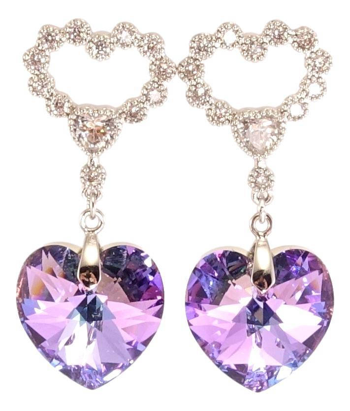 Серьги Xuping Родий с кр-ми Swarovski гвоздики (пусеты) "Сердечки с подвеской кристалл Paradise Shine"
Серьги Xuping Родий с кр-ми Swarovski гвоздики (пусеты) "Сердечки с подвеской кристалл Paradise Shine"