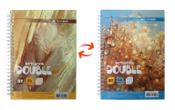 Книга записная DOUBLE, А6, 96 л., клетка, твердая ламинированная обложка на пружине, Артикул:: BM.24671101
Книга записная DOUBLE, А6, 96 л., клетка, твердая ламинированная обложка на пружине, Артикул:: BM.24671101