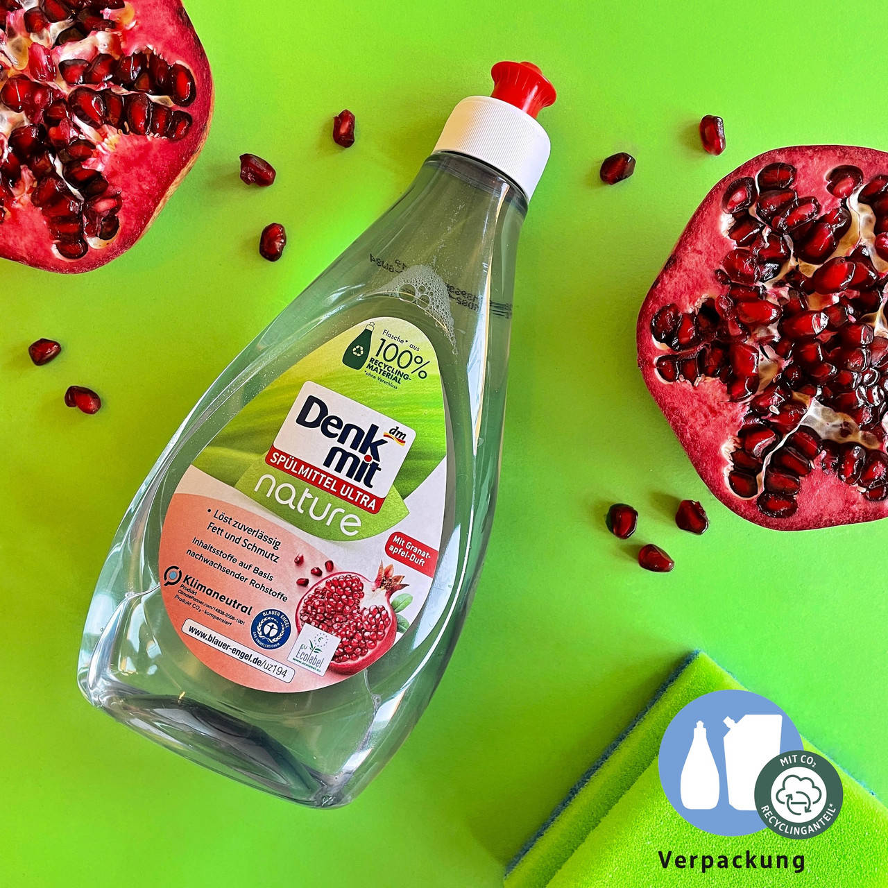 Denkmit Spülmittel ultra nature Granatapfel Концентрат для мытья посуды без вредных добавок 500 мл
Denkmit Spülmittel ultra nature Granatapfel Концентрат для мытья посуды без вредных добавок 500 мл