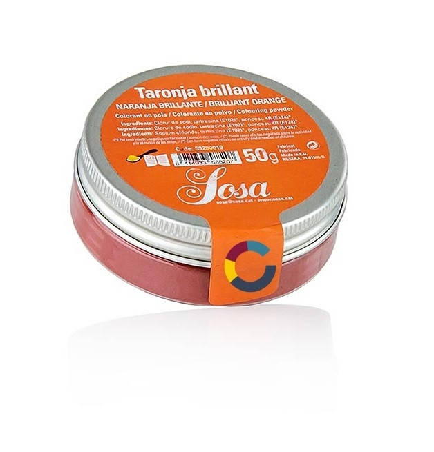 Порошковый краситель Sosa - Оранжевый блестящий в/р, 5 г.
Порошковый краситель Sosa - Оранжевый блестящий в/р, 5 г.