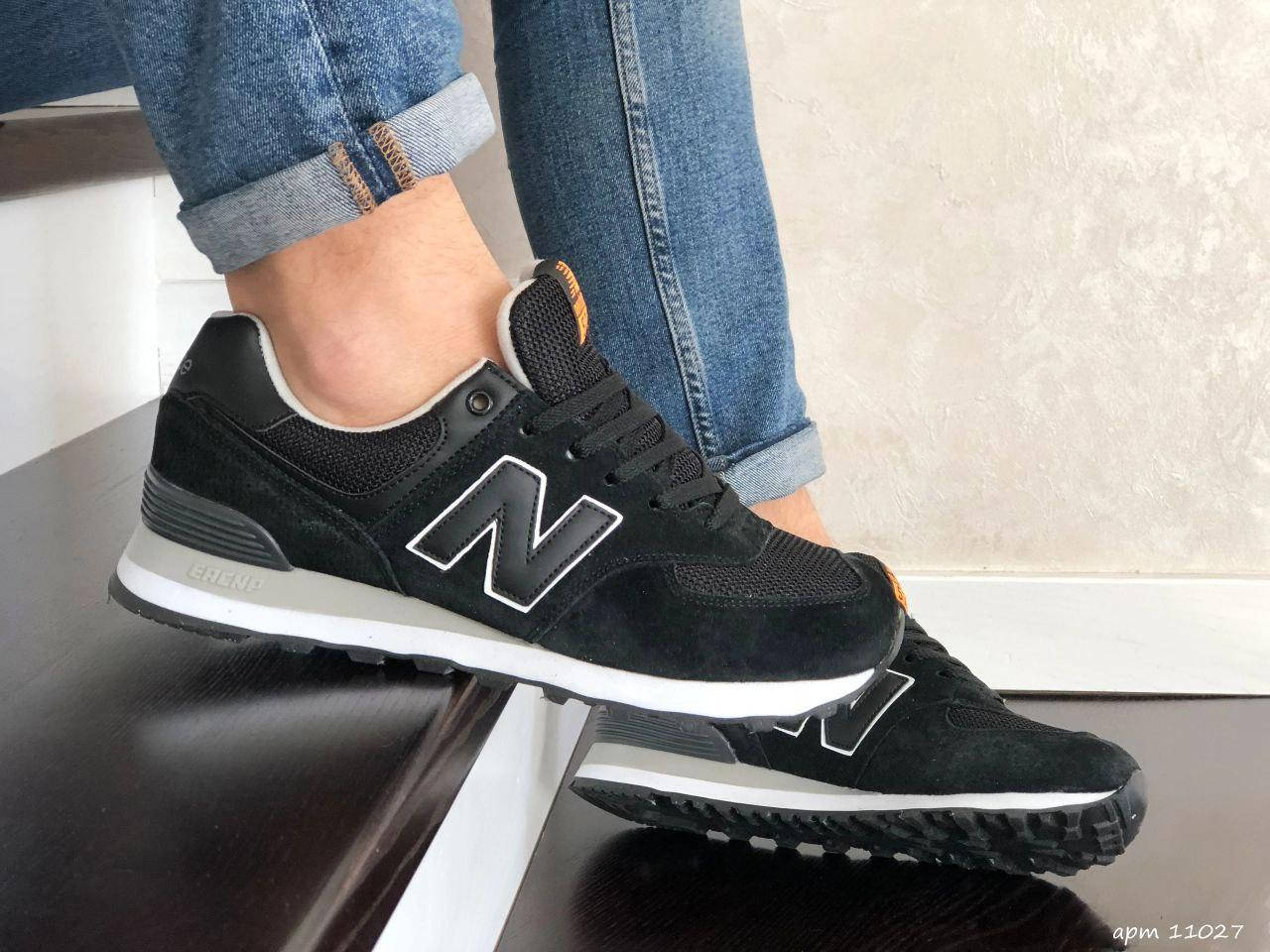 Кроссовки мужские New Balance 574 нью беланс черные с белым замшевые. 46-29.5 см, Черный
Кроссовки мужские New Balance 574 нью беланс черные с белым замшевые. 46-29.5 см, Черный