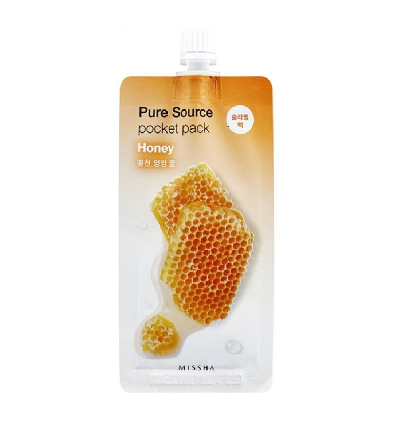 Питательная ночная маска для лица с экстрактом меда Missha Pure Source Pocket Pack Honey 10 мл (8806185781817)
Питательная ночная маска для лица с экстрактом меда Missha Pure Source Pocket Pack Honey 10 мл (8806185781817)