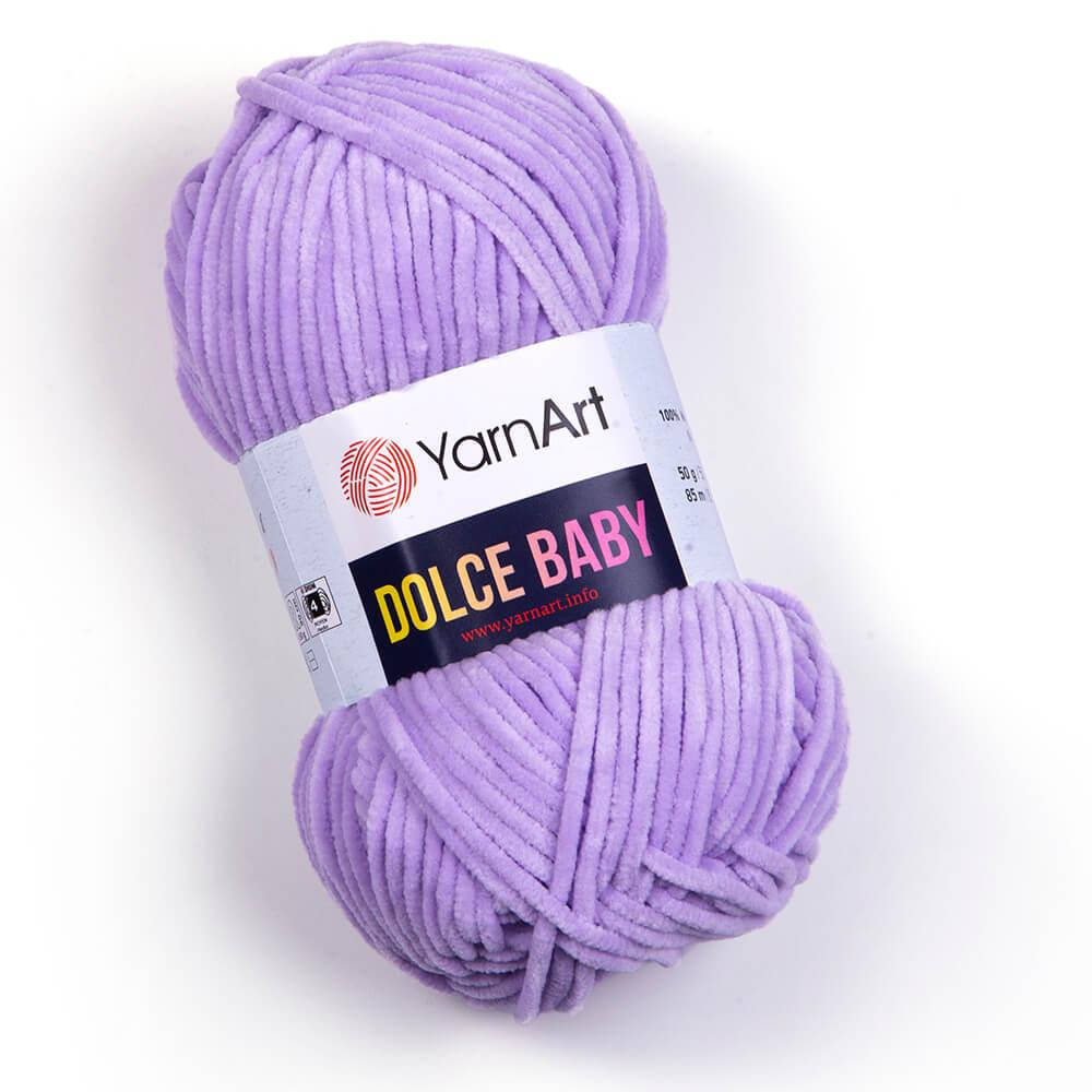 Yarnart Dolce Baby (ЯрнАрт Дольче Беби) №744 сиреневый (Пряжа плюшевая, нитки велюр для вязания)
Yarnart Dolce Baby (ЯрнАрт Дольче Беби) №744 сиреневый (Пряжа плюшевая, нитки велюр для вязания)