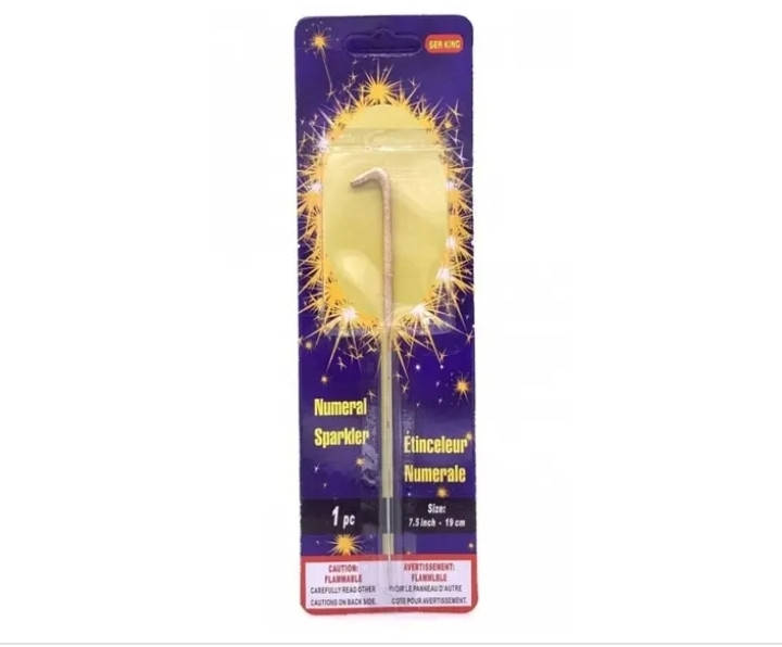 Свеча цифра "Бенгальский огонь золото" - 1
Свеча цифра "Бенгальский огонь золото" - 1