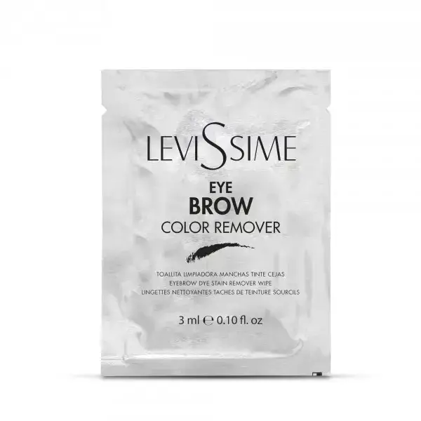 Levissime. Eyebrow Color Remover. Салфетки для удаления оксидантного красителя бровей, 3мл.
Levissime. Eyebrow Color Remover. Салфетки для удаления оксидантного красителя бровей, 3мл.