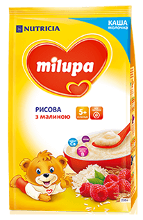 Каша молочная Рисовая с малиной с 5-ти месяцев Milupa (Милупа), 210 гр. Не содержит глютен.
Каша молочная Рисовая с малиной с 5-ти месяцев Milupa (Милупа), 210 гр. Не содержит глютен.