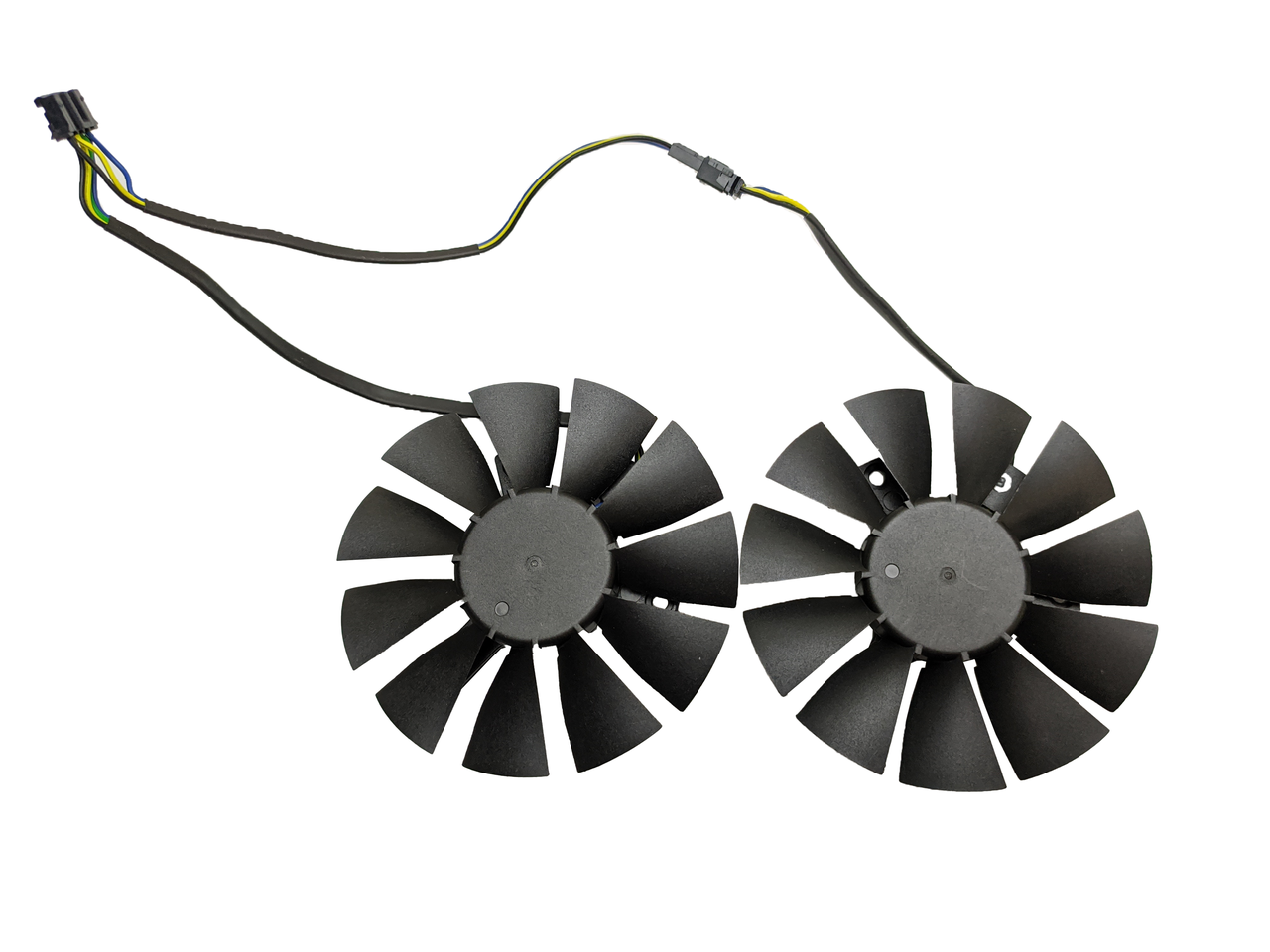 Кулер для видеокарты, комплект 2*75 мм ASUS FD7010H12S (T128010SH) крепление 40х40x40 мм 4 pin новый
Кулер для видеокарты, комплект 2*75 мм ASUS FD7010H12S (T128010SH) крепление 40х40x40 мм 4 pin новый