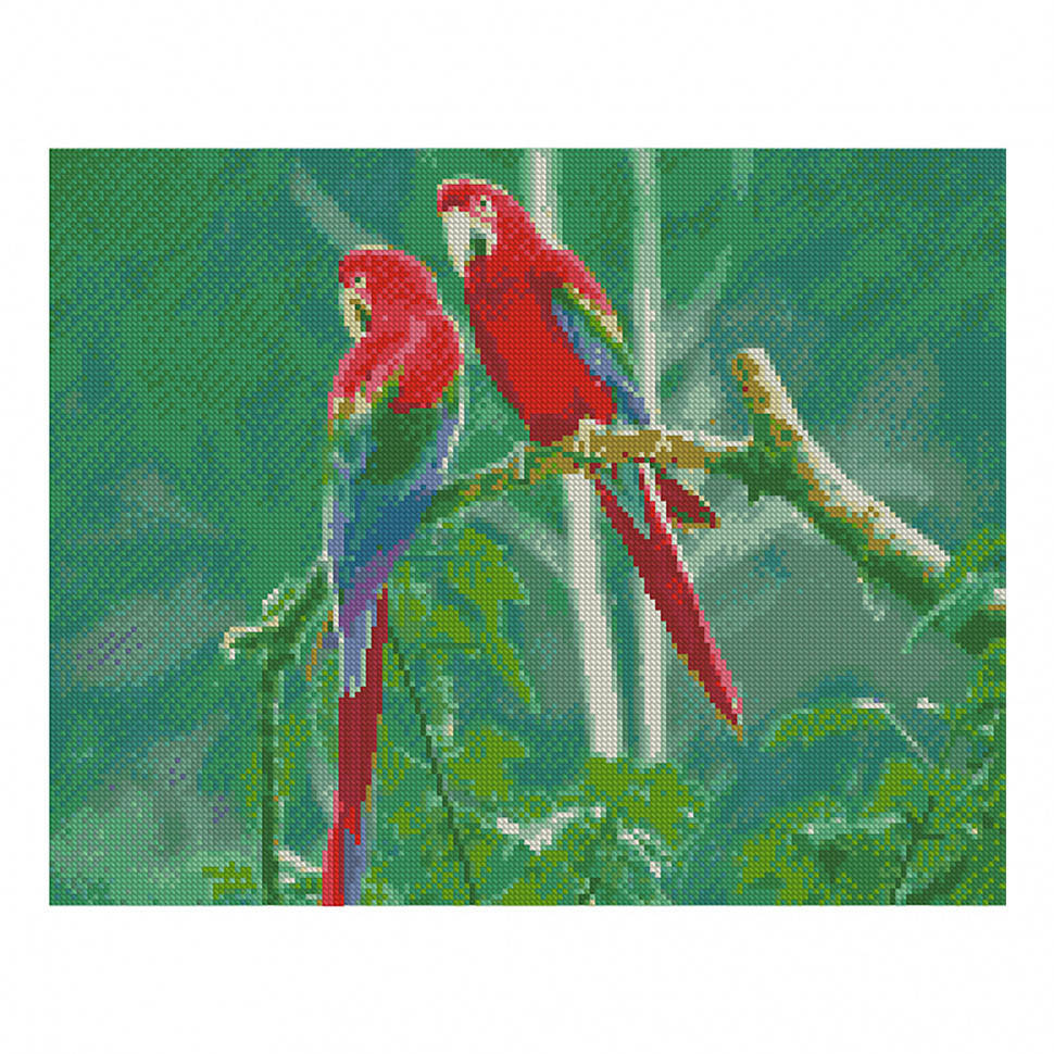 Алмазная мозаика на подрамнике Попугаи ара 50х40 FA10008
Алмазная мозаика на подрамнике Попугаи ара 50х40 FA10008