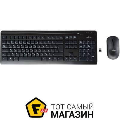 Комплект (клавиатура и мышь) Fujitsu Wireless KB Mouse Set LX410 RU/US (S26381-K410-L419), Черный
Комплект (клавиатура и мышь) Fujitsu Wireless KB Mouse Set LX410 RU/US (S26381-K410-L419), Черный