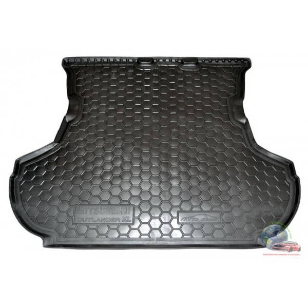 Резиновый коврик в багажник Mitsubishi Outlander II (XL) 2007-2012 (без сабвуфера), Черный
Резиновый коврик в багажник Mitsubishi Outlander II (XL) 2007-2012 (без сабвуфера), Черный