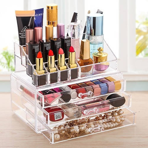Органайзер-бокс Cosmetic Storage Box для косметики с ящиками выдвижными и подставками акриловый Прозрачный FS
Органайзер-бокс Cosmetic Storage Box для косметики с ящиками выдвижными и подставками акриловый Прозрачный FS