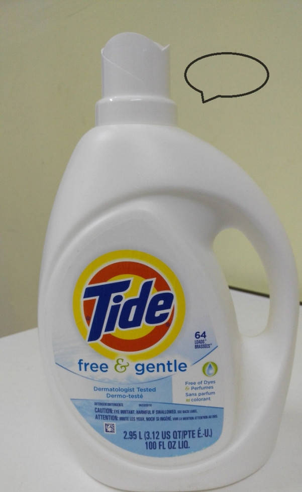 Гель для стирки Tide Free & Gentle детского белья 2,95л 64ст