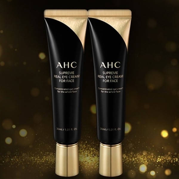 Омолаживающий крем для кожи вокруг глаз и лица AHC Supreme Real Eye Cream For Face, 30 мл
Омолаживающий крем для кожи вокруг глаз и лица AHC Supreme Real Eye Cream For Face, 30 мл