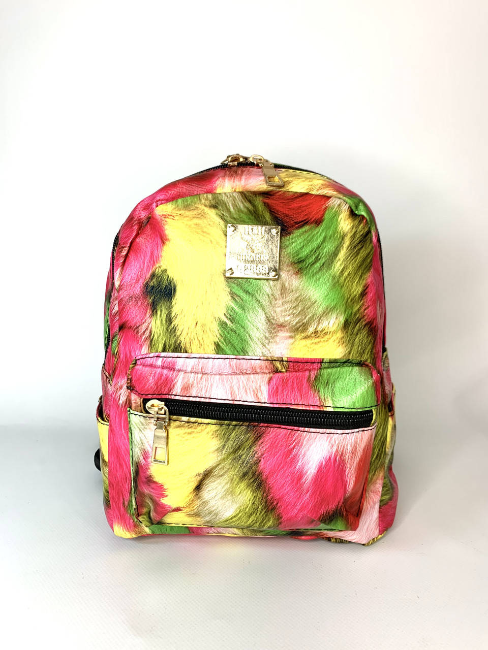 Маленький рюкзак з принтом, Серый
Маленький рюкзак з принтом, Серый