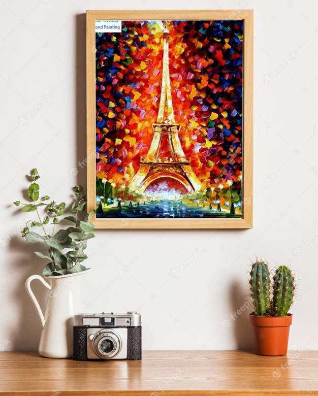 Алмазная мозаика "Париж", картина стразами. Матовая. 20*30 см
Алмазная мозаика "Париж", картина стразами. Матовая. 20*30 см