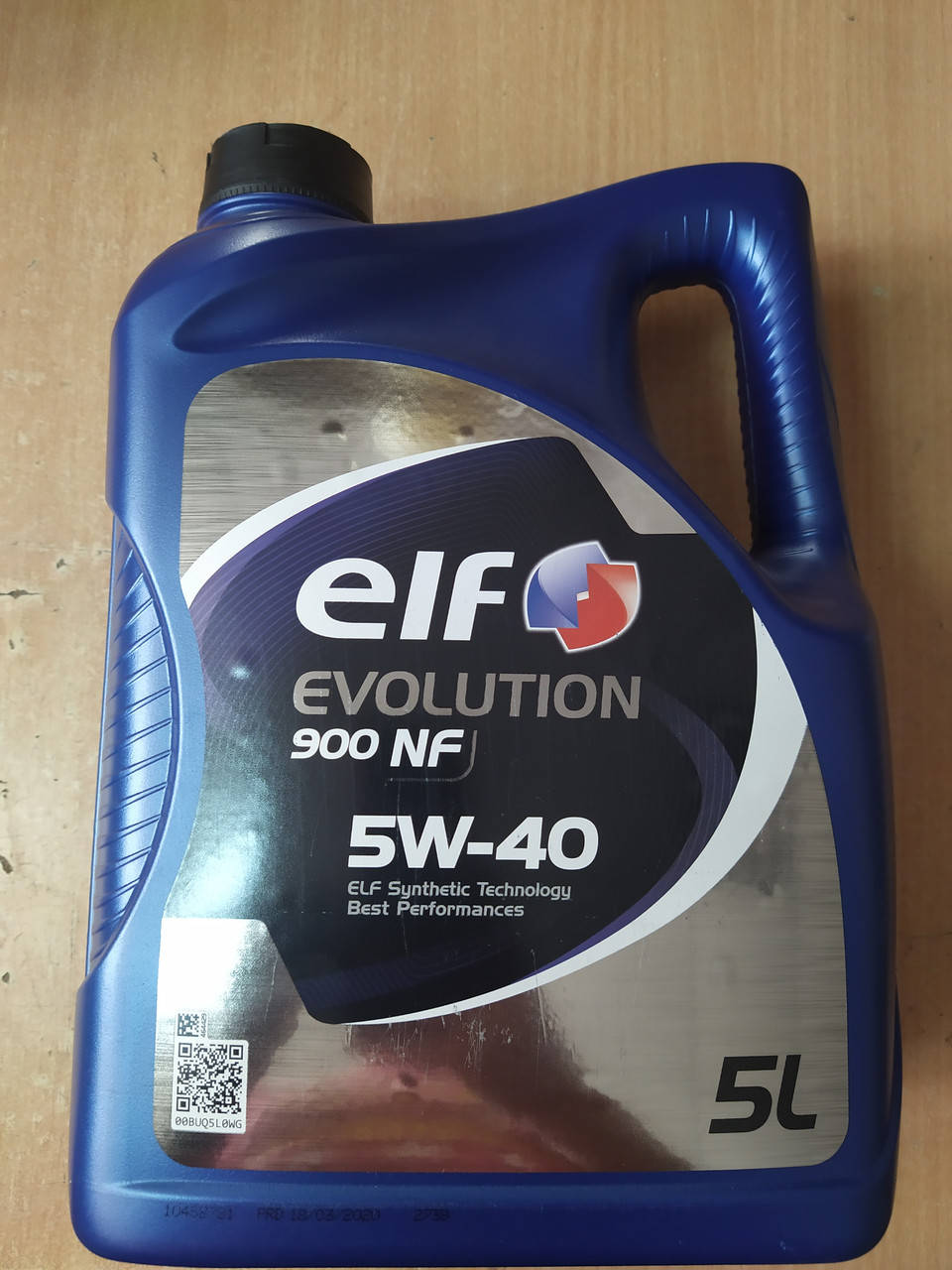 Синтетическое моторное масло ELF Evolution 900 NF 5W-40 5 л, 213908 - производства Франции
Синтетическое моторное масло ELF Evolution 900 NF 5W-40 5 л, 213908 - производства Франции