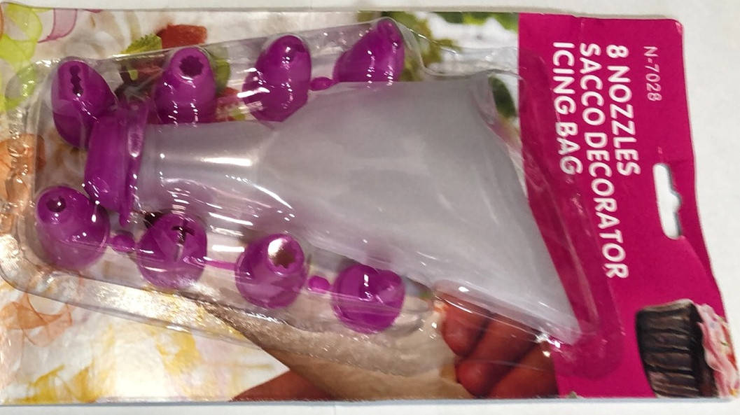 Набор кондитерских насадок 8 шт мешком 
Набор кондитерских насадок 8 шт мешком