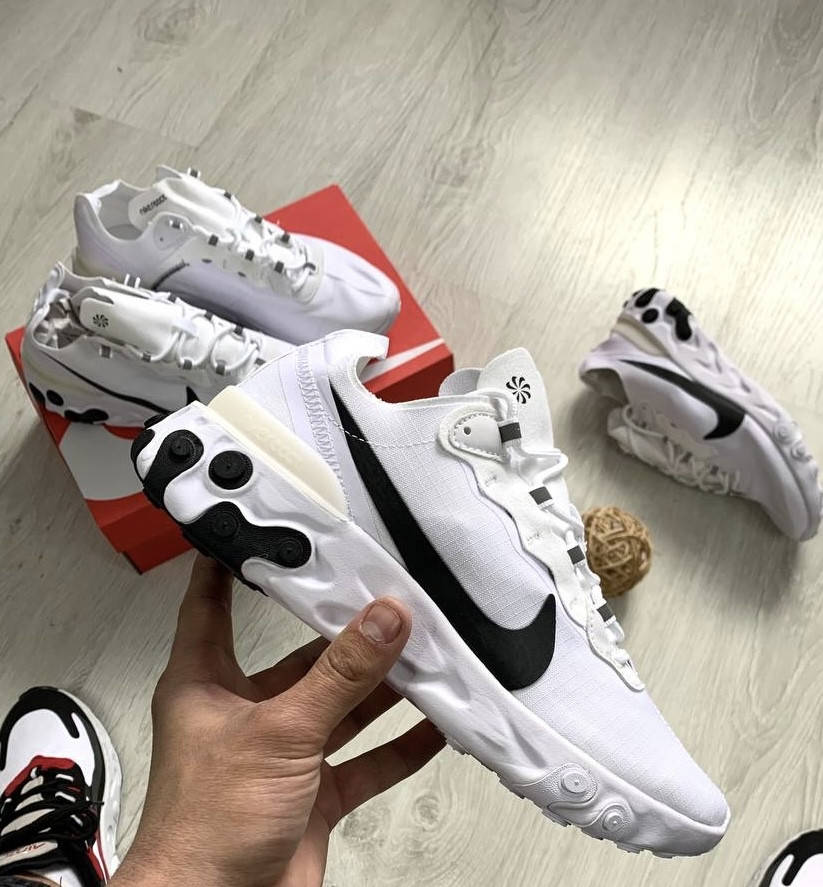 Мужские кроссовки Nike React Element 85 весна лето повседневные белые. Живое фото. Репли, Белый
Мужские кроссовки Nike React Element 85 весна лето повседневные белые. Живое фото. Репли, Белый