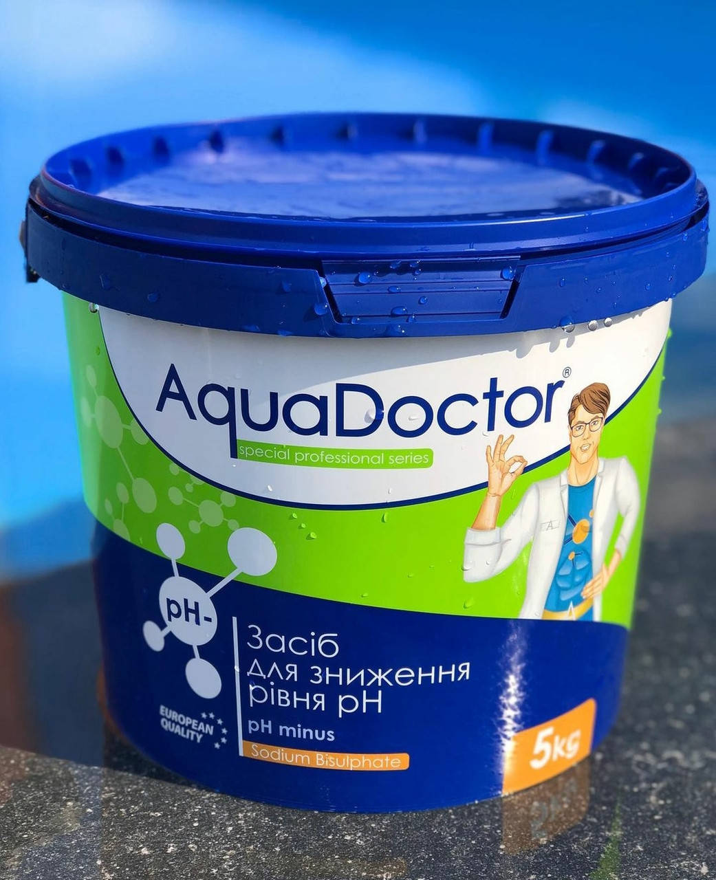 Химия для бассейна AquaDoctor pH Minus | средство для уменьшения уровня pH в гранулах (5 кг)
Химия для бассейна AquaDoctor pH Minus | средство для уменьшения уровня pH в гранулах (5 кг)